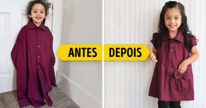 Como transformar velhas camisas em vestidos incríveis