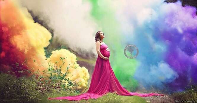Após sofrer 6 abortos, mulher se submete a linda sessão de fotos de sua nova gravidez