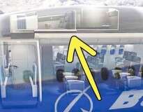 Há salas secretas em aviões e você nunca soube disso