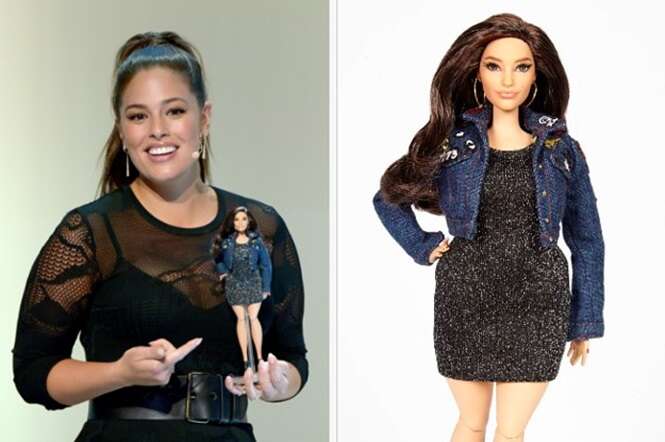 Modelo plus size ganha versão de Barbie inspirada nela