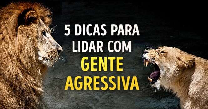 Dicas para você conseguir lidar com a agressividade alheia