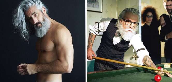 Homens provando que é possível envelhecer bem