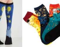 Estas meias são os presentes perfeitos para quem é amante de arte