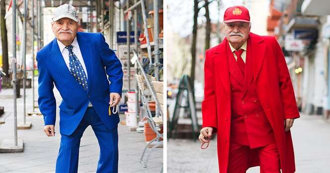 Fotógrafo passa 3 anos registrando imagens de idoso que ia trabalhar cheio de estilo
