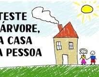 Se você desenhar uma casa, uma árvore e uma pessoa, descobrirá mais sobre a sua personalidade