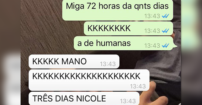 Conversas mais de humanas que você já viu na vida