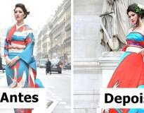 20 noivas japonesas usando extraordinários vestidos de casamento