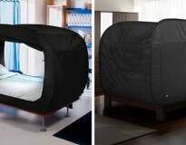 Esta cama-tenda é um sonho para quem sofre de ansiedade