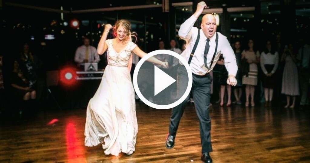 Vídeo: pai e filha espantam convidados com dança durante casamento
