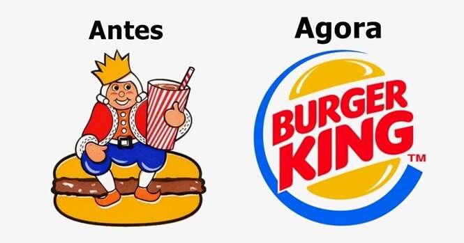 Exemplos de como logotipos de marcas famosas mudaram com o passar do tempo