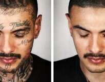 Projeto incrível remove tatuagens de ex-integrantes de gangues