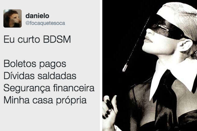 Novos significados para BDSM, segundo o Twitter