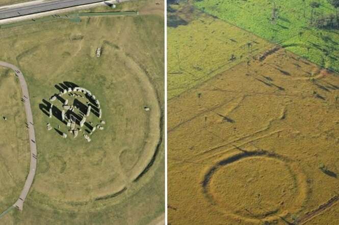 Centenas de círculos parecidos com Stonehenge foram achados no Acre