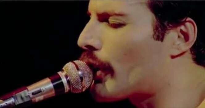 A impressionante voz de Freddie Mercury