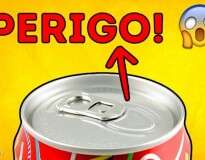 Ao abrir uma lata, você não deve se esquecer de fazer isto