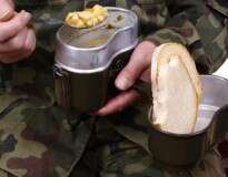 O que soldados de 11 países ganham para se alimentar quando estão em campo