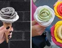 20 imagens de sorvetes em forma de flores