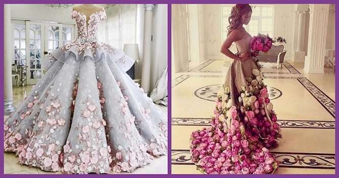 Lindos vestidos de cair o queixo