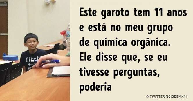 Conheça o menino de 11 anos que já está na universidade