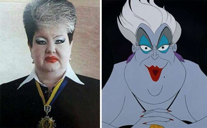 Pessoas que se parecem com personagens da Disney