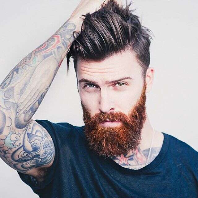 Provas de que a combinação barba e undercut é show