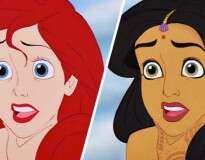 Como seriam as princesas da Disney se fossem de outras etnias