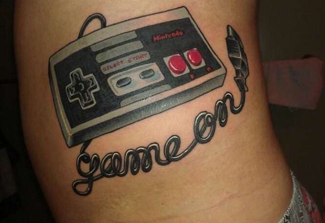 Tatuagens sensacionais que foram inspiradas em games