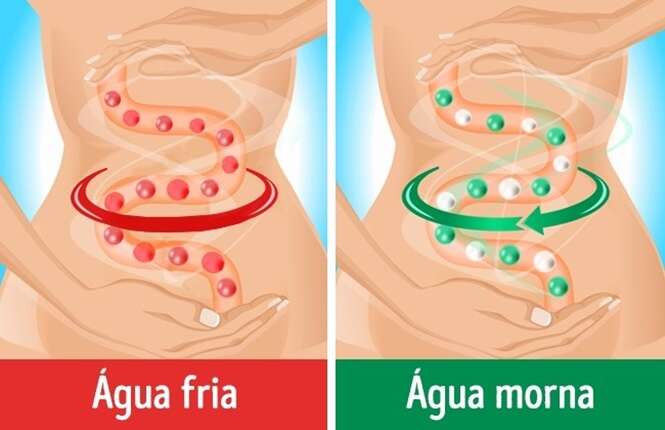 Motivos para optar por beber água morna em vez de fria