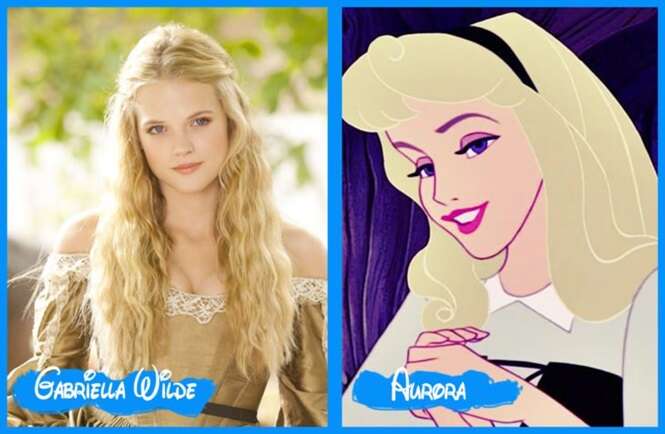 Celebridades parecidas com personagens da Disney