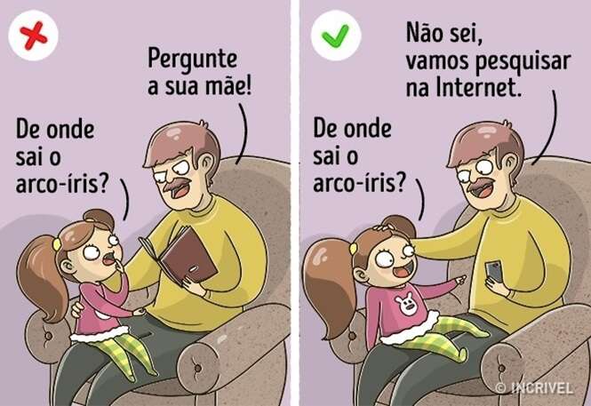 Coisas que nenhum de nós deve proibir os filhos de fazer