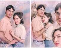 O ensaio fotográfico de noivado deste casal vai te fazer rir