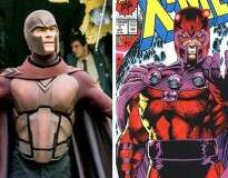 Como são diferentes 15 personagens nos comics e nos filmes