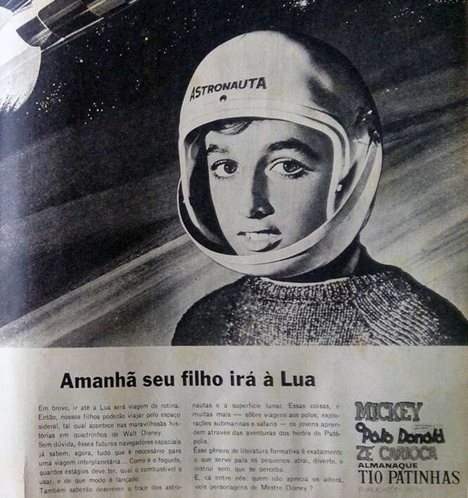 Propagandas da época em que sua avó era jovem