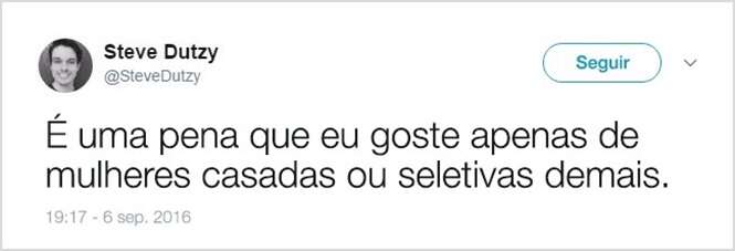 Tuítes de homens que já não aguentam mais esconder a verdade