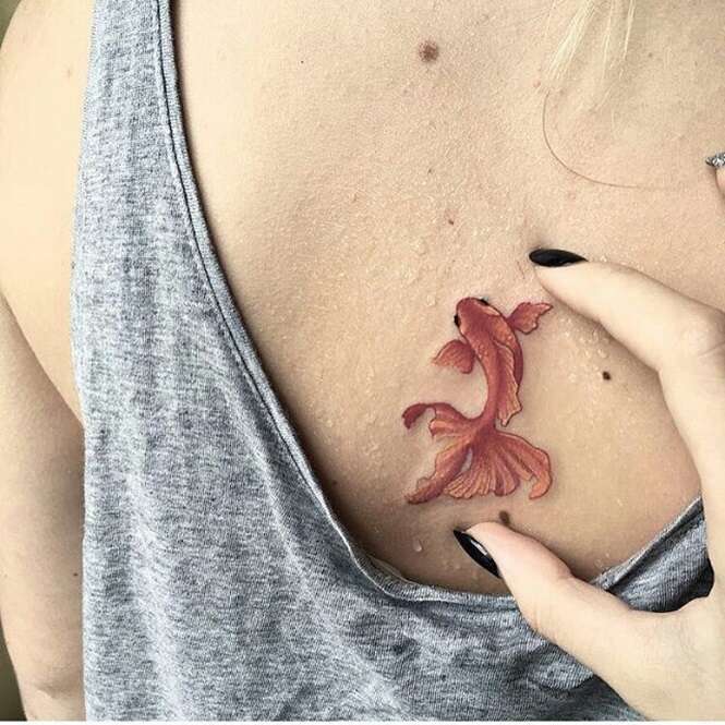 Lindas tatuagens para quem é apaixonada pelo mar