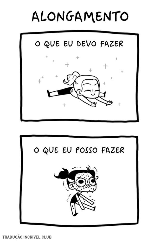 Comics a respeito do divertido mundo em que as garotas vivem