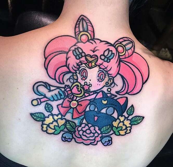 Tatuagens para pessoas que amam anime