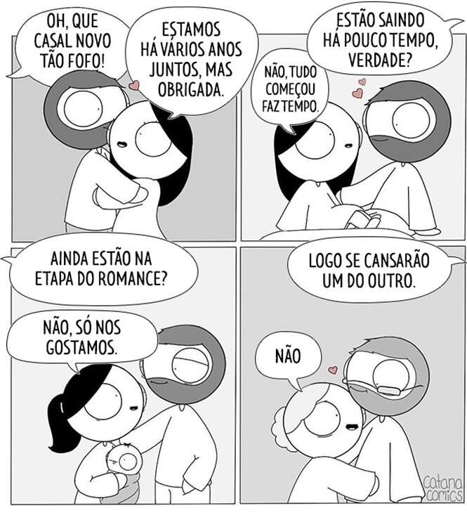 15 comics retratando a felicidade em um relacionamento amoroso