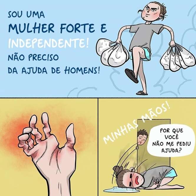 Os 18 comics mais honestos a respeito da vida feminina