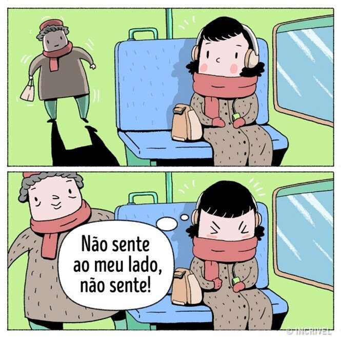 Como é dura a vida de um misantropo, em 12 comics