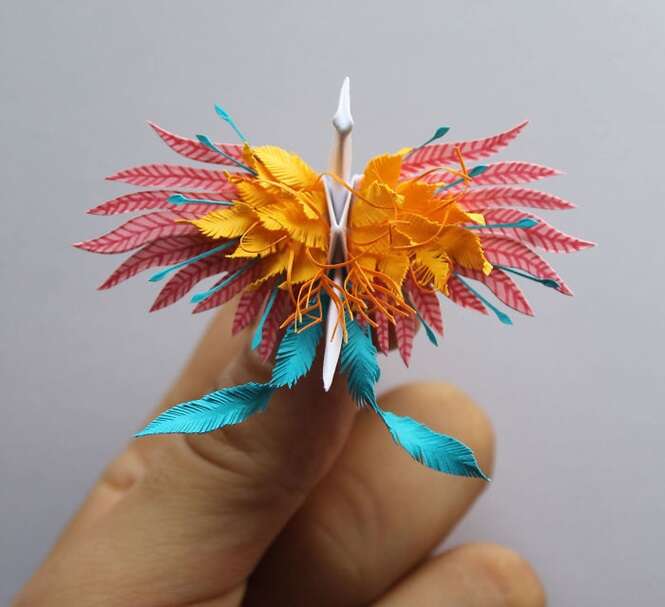 Os origamis deste artista vão te encantar