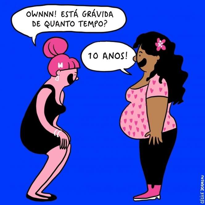 Ilustrações a respeito de mulheres que sabem o quanto é importante ser fiel a si própria