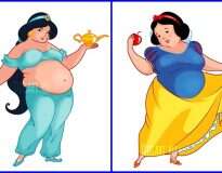 Ilustradora mostra como seriam princesas da Disney se estivessem acima do peso