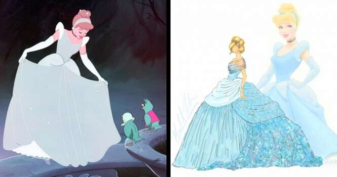 Vestidos inspirados em princesas da Disney que ficaram melhores que os originais