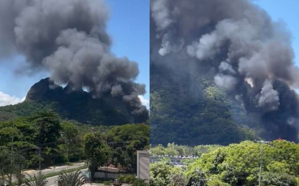 Incêndio nessa sexta-feira (18/11) atingiu os Estúdios Globo, o antigo Projac, em Jacarepaguá, no Rio de Janeiro.