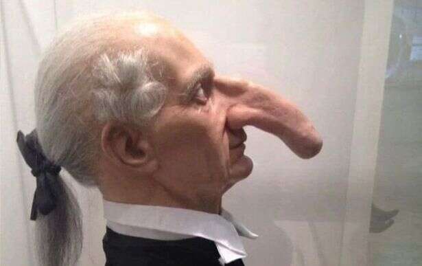 Homem com o maior nariz do mundo estabeleceu recorde quando viveu no século XVIII e se tornou notável por mais de 250 anos.