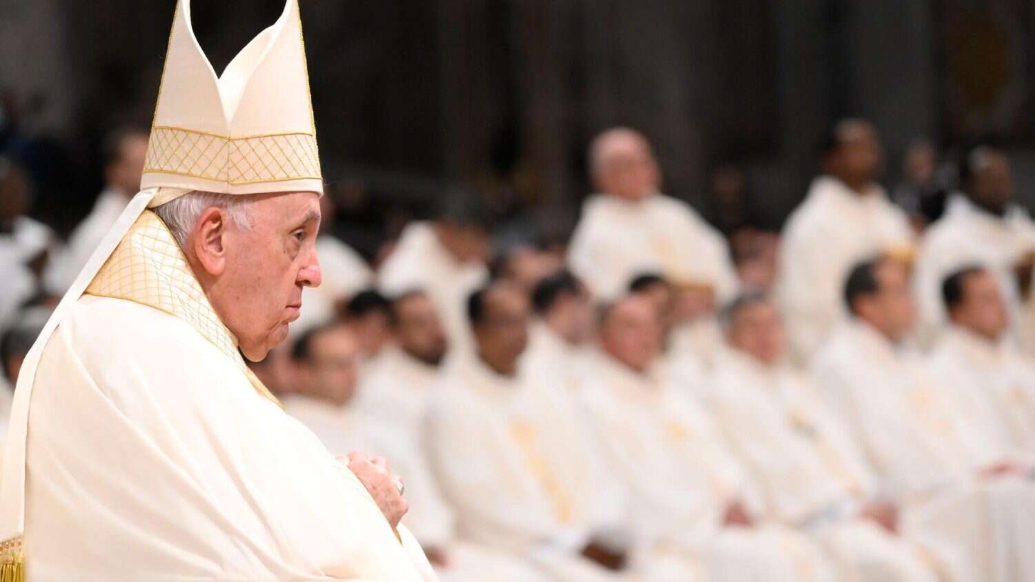 Papa Francisco fala em presságio de tempos difíceis