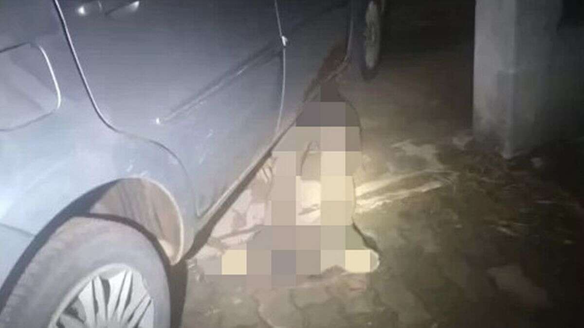 Mulher dirige por 40 km sem perceber que havia uma pessoa presa sob o carro