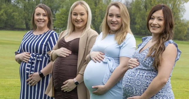 Destino faz incrível coincidência de 4 irmãs engravidarem ao mesmo tempo