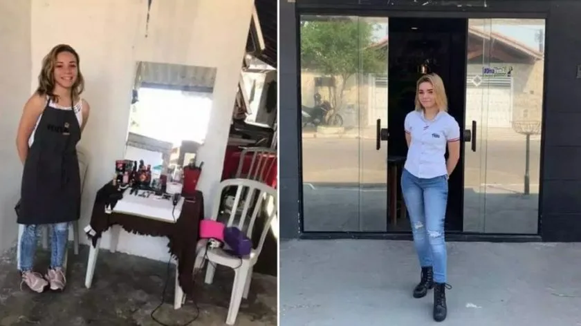 Jovem que cortava cabelo na garagem por R$ 2 conquista em 1 ano seu próprio salão